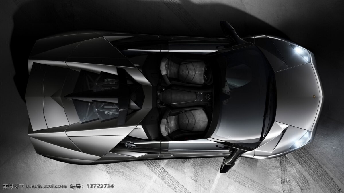 藍博基尼 世界 頂 級 超 跑 車 2010新款 時尚 亮麗 潮流感 敞蓬 新款跑車 淺灰色 交通工具 現代科技 俯攝 現代交通工具 现代科技