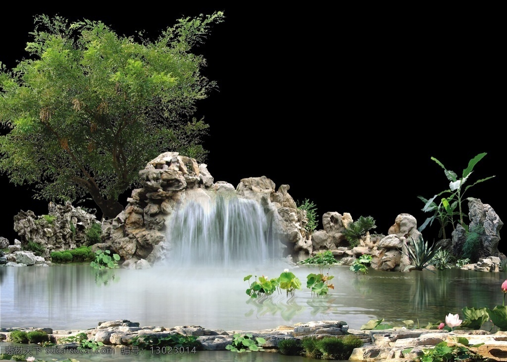 叠水瀑布 流水景观 叠石流水 小桥流水 流水绿化 绿化景观 跌水 跌水石头 瀑布 叠石瀑布 瀑布峡谷 瀑布景观 人工叠石 人工跌水 分层