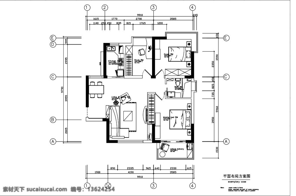 两 室 厅 家装 室内设计 平面图 客厅 卧室 室内装饰 cad 两室一厅