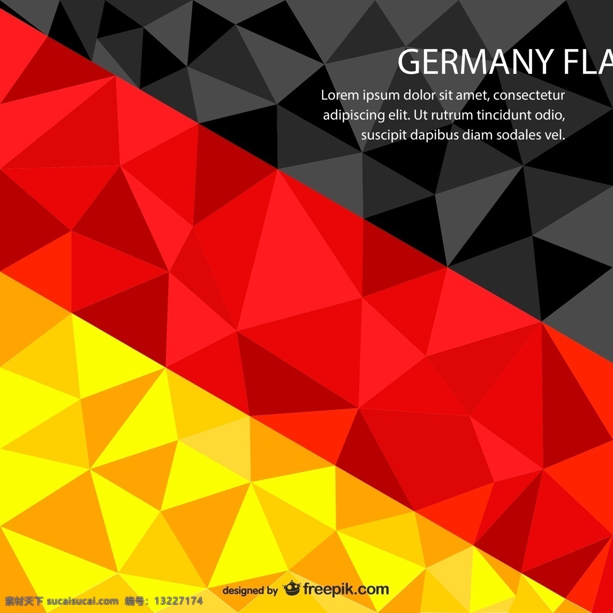德国 国旗 背景 矢量 条纹 斜纹 黑红黄条纹 高清图片