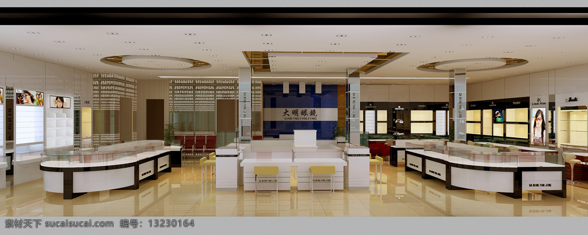 环境设计 室内设计 效果图 眼镜店 珠宝店 装修 店 内 设计素材 模板下载 店铺 眼睛店铺 家居装饰素材