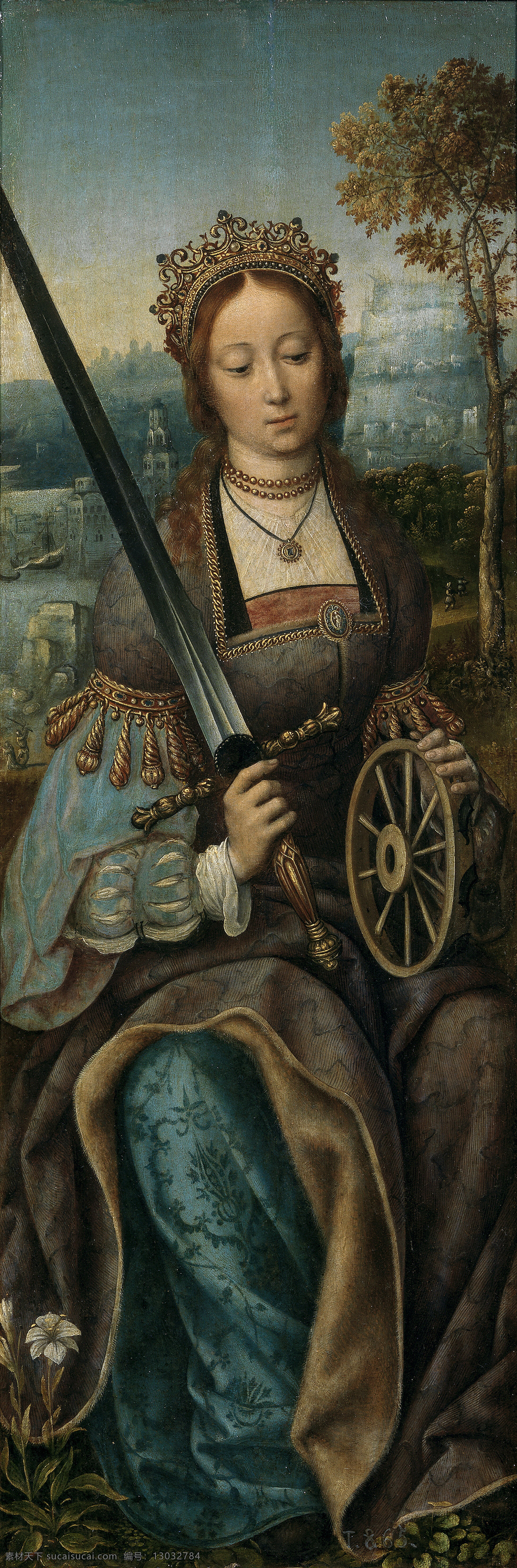 大师 画家 动物 油画 飞行 装饰画 alejandria catalina santa francfort de maestro 人物 高清 西方 国外 现代 装饰素材