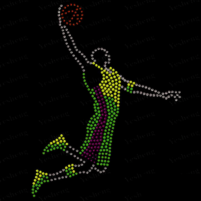 烫钻免费下载 服装图案 篮球 男人 烫钻 运动员 面料图库 服装设计 图案花型