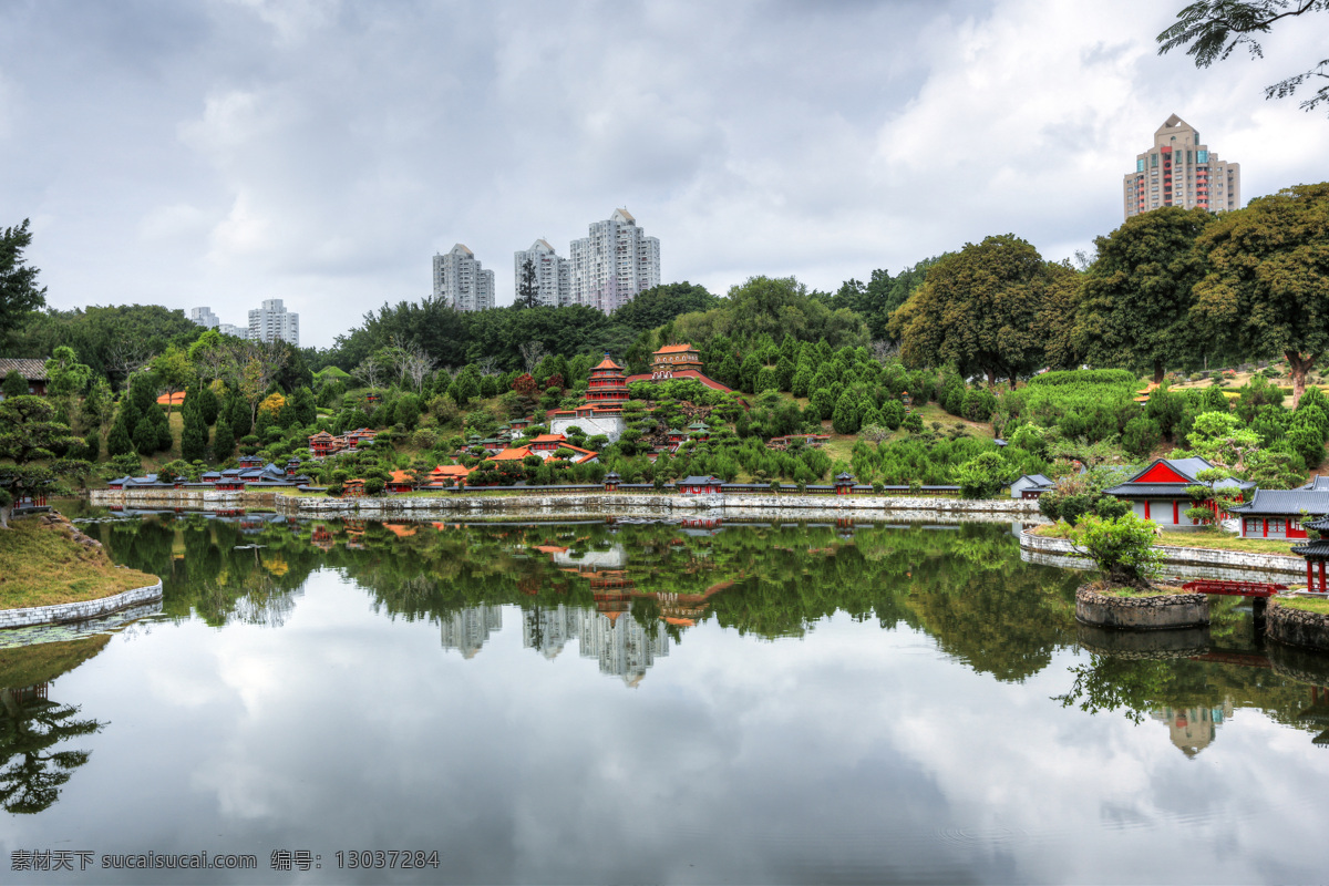 锦绣中华 深圳 主题公园 微缩景区 花草 绿树 文化游览区 自然风景 景区 自助游 国内旅游 旅游摄影