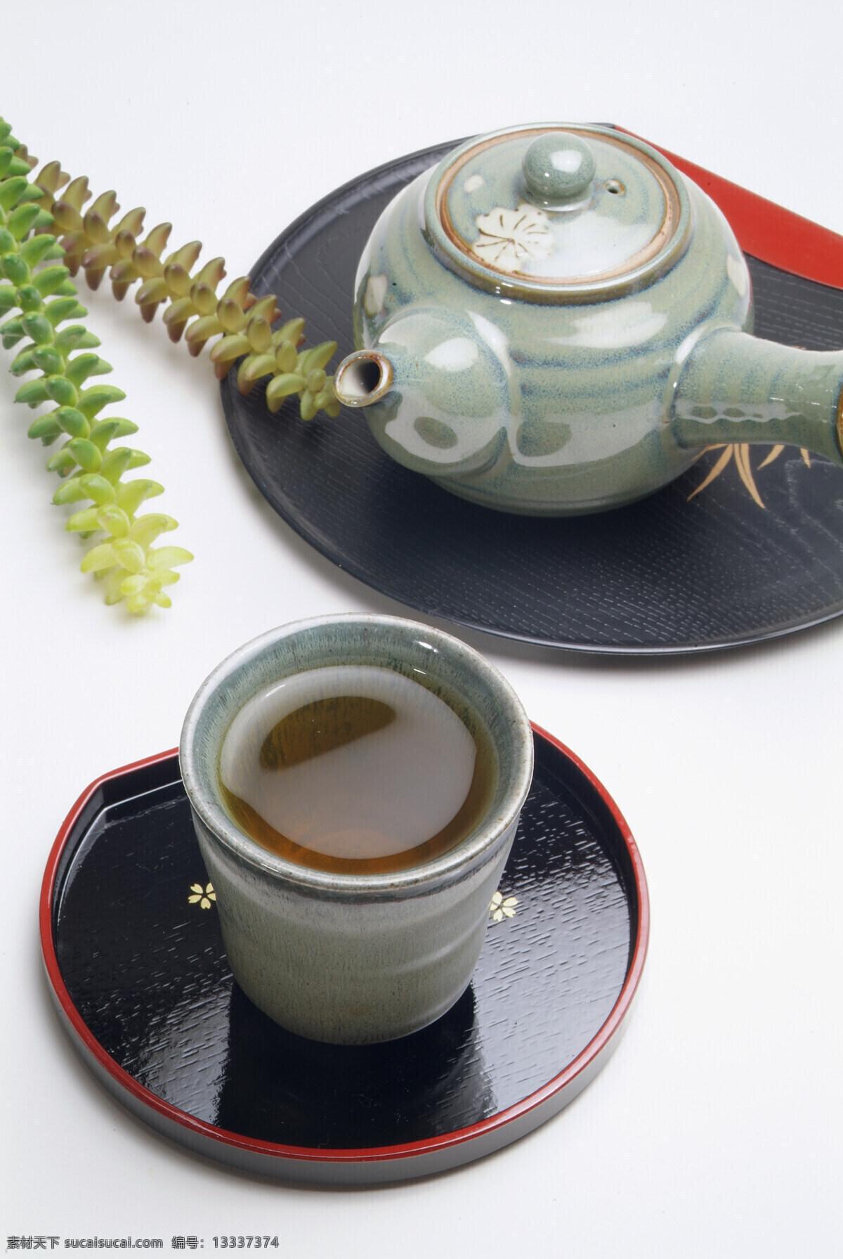 带 手柄 茶壶 茶杯 带手柄的茶壶 茶托盘 风景 生活 旅游餐饮