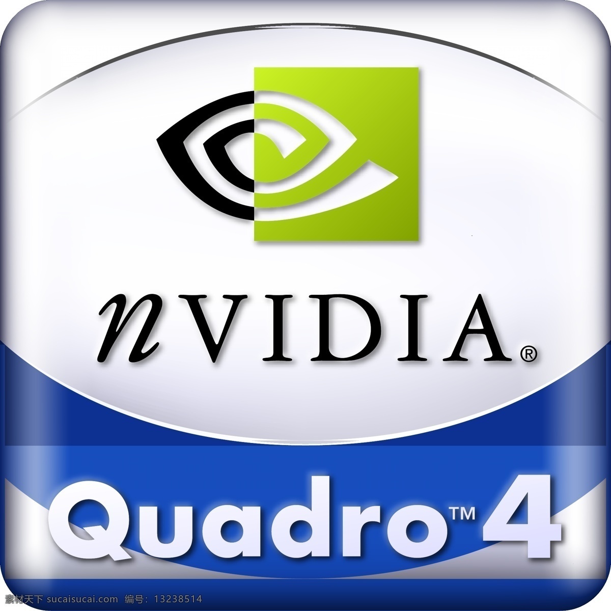英伟 达 quadro 免费 nvidia 4标志 标识 白色