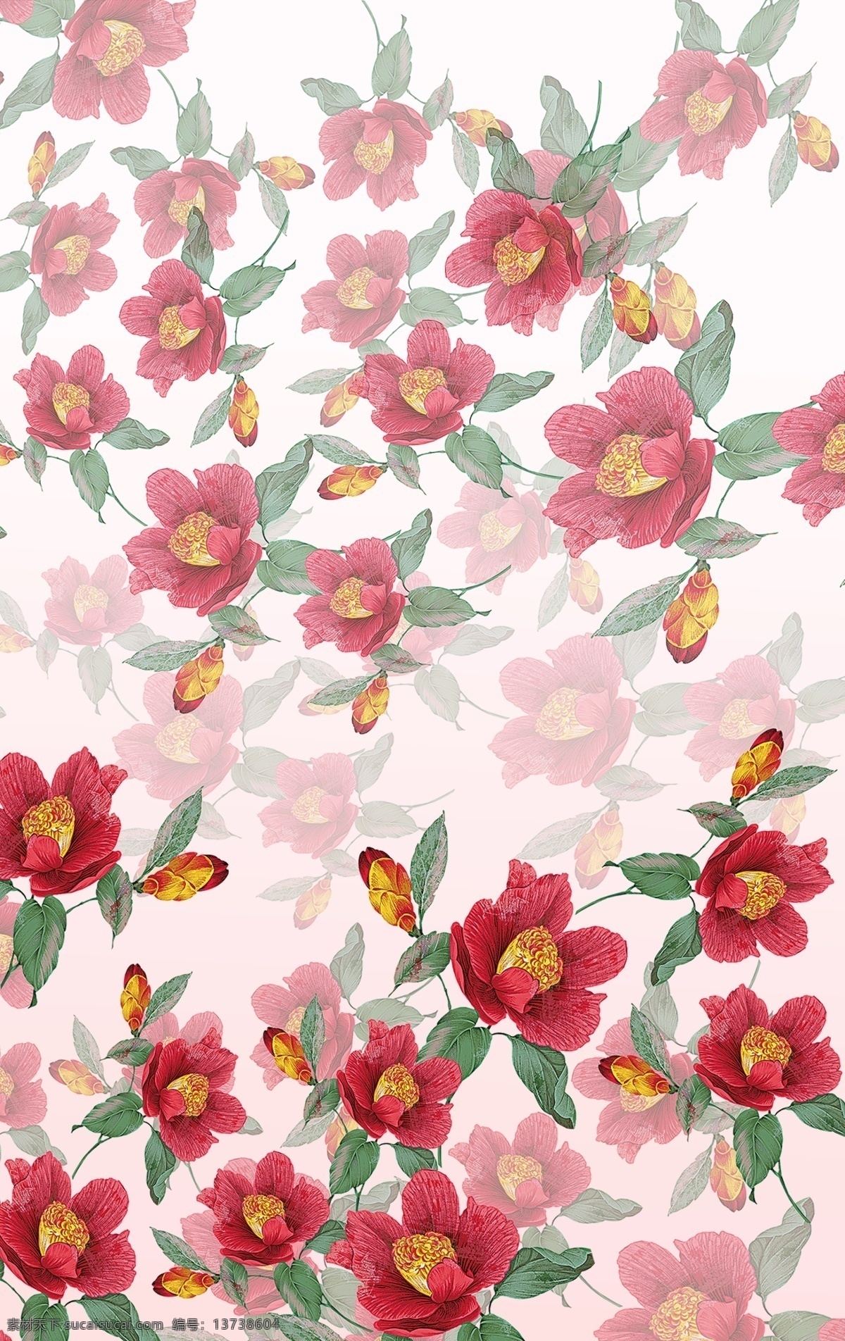 油画 花卉 装饰 图案 油画花卉元素 数码 印花 花型 花朵