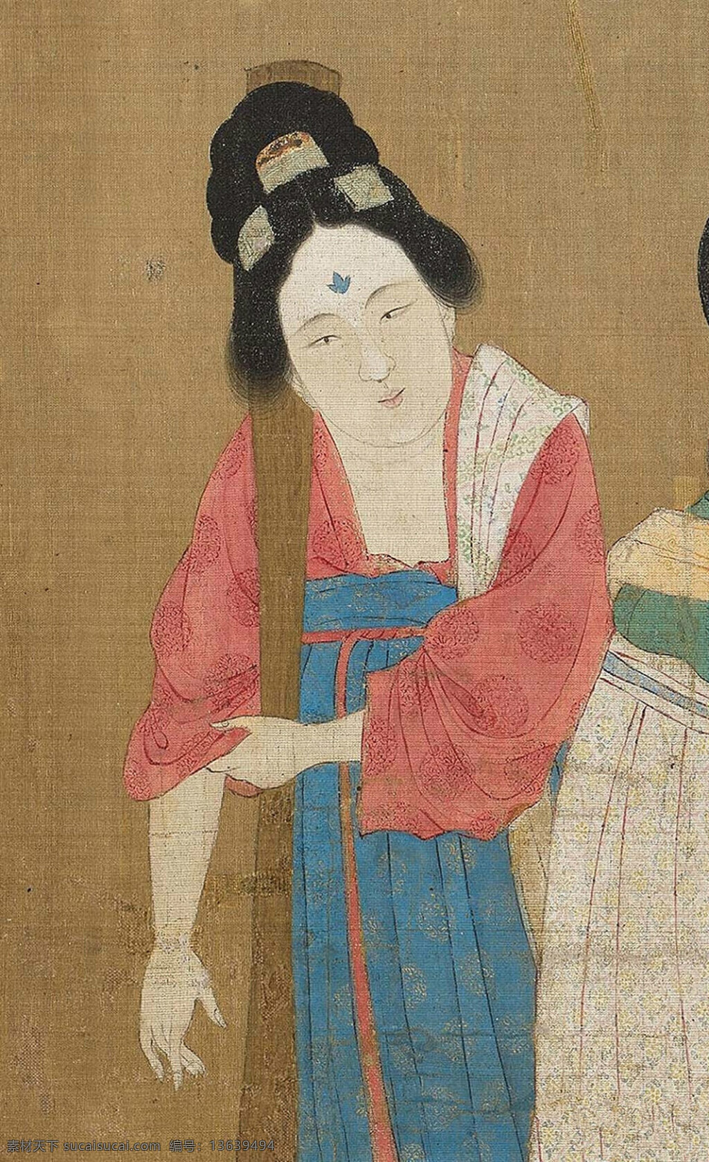 张萱 捣练图 古代仕女 唐代仕女 仕女图 古代绘画 文化艺术 绘画书法