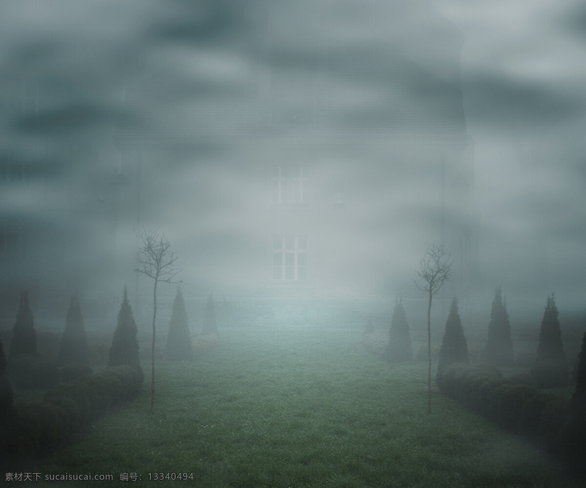 薄雾 幻想 背景 背景图片