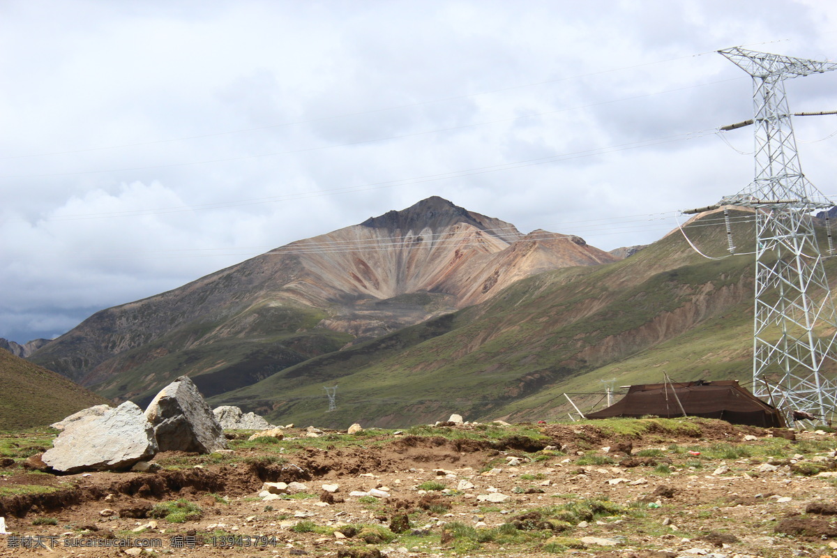西藏风景 西藏 照片 异域风情 蓝天白云 荒漠 自然景观 风景名胜 白色