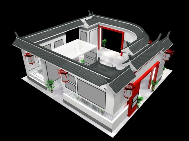 3dmax 3d效果图 灯光 模型 三维设计 展示模型 展厅 模板下载 展示模 展厅素材 展厅素材下载 展厅模板下载 3d模型素材 室内场景模型