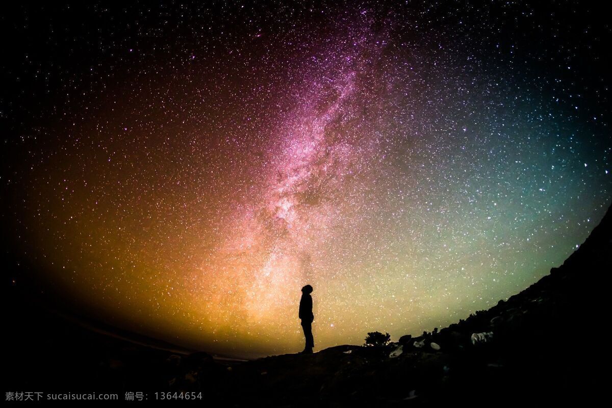 银河星星 银河 宇宙 人 星星 寻找 天空 夜 颜色 天文摄影 天文学 空间 科学 星座 黑暗
