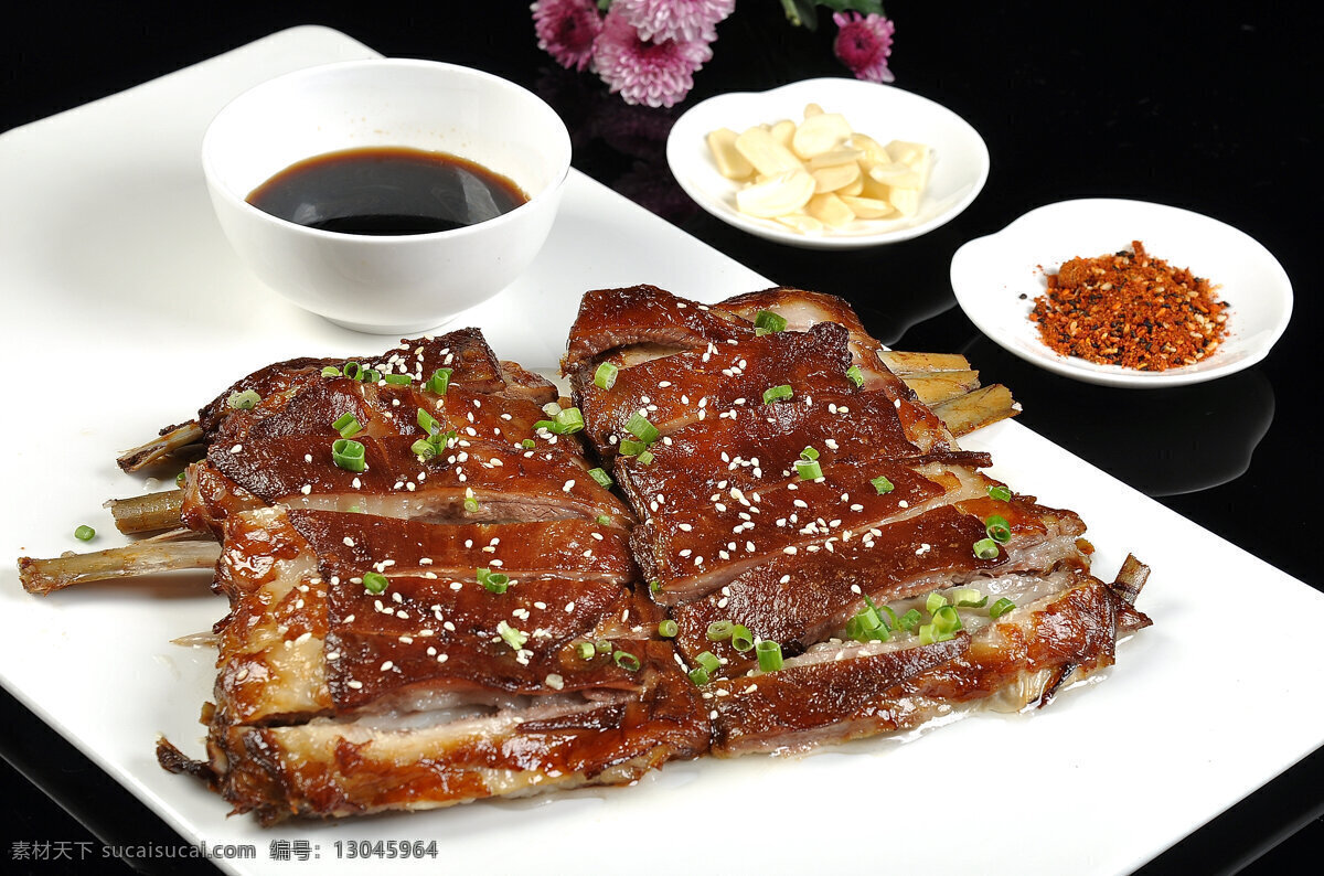 烤羊排 羊排 烧烤羊排 美食 羊肋排 烤羊肋排 餐饮美食 传统美食