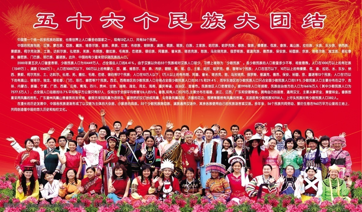 民族 一家 56个民族 中华人民 共和国 五十六个民族 中国民族 中华民族 少数民族 各民族 大家族 素材图库 分层 人物