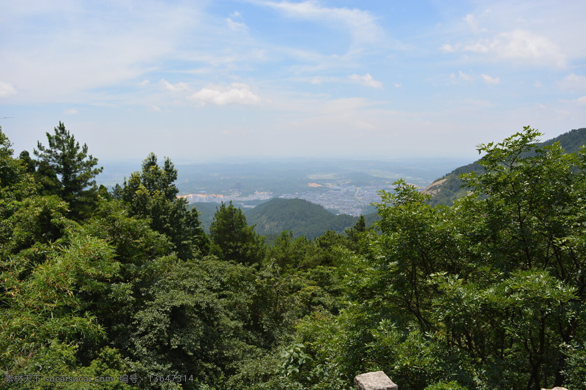 山脉 山峰 高山 南岳衡山 蓝天 南岳 衡山 树林 植被 寿岳衡山 衡山风光 旅游摄影 国内旅游