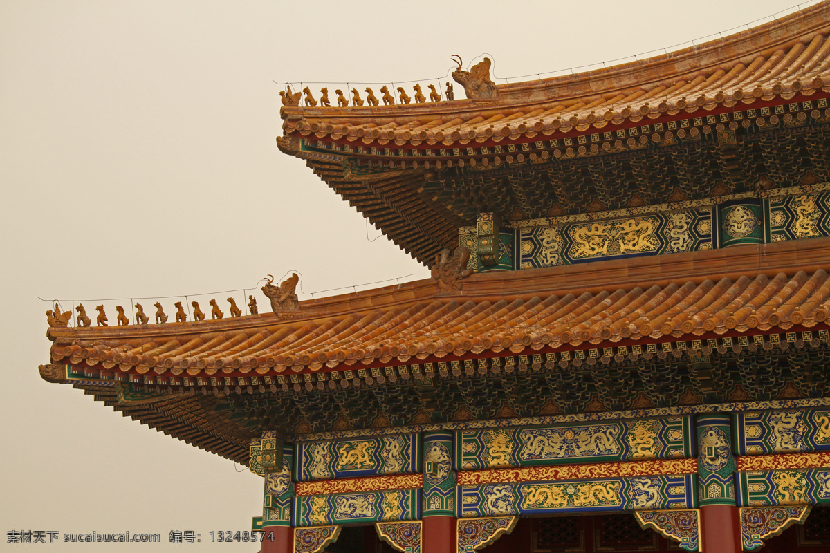 太和殿屋脊 太和殿 故宫 旅游 北京 古建筑 旅游摄影 国内旅游