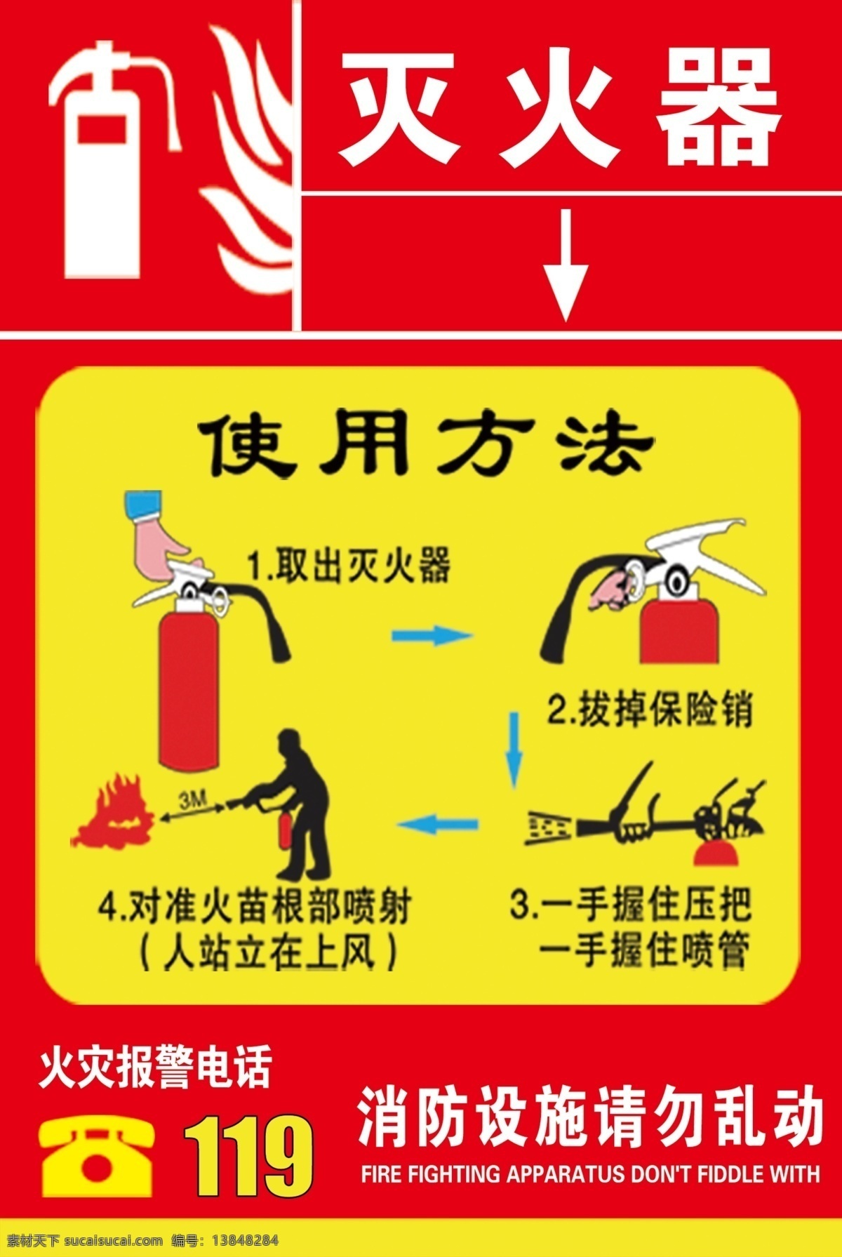 灭火器 灭火器使用 消防栓 消防 火警 分层
