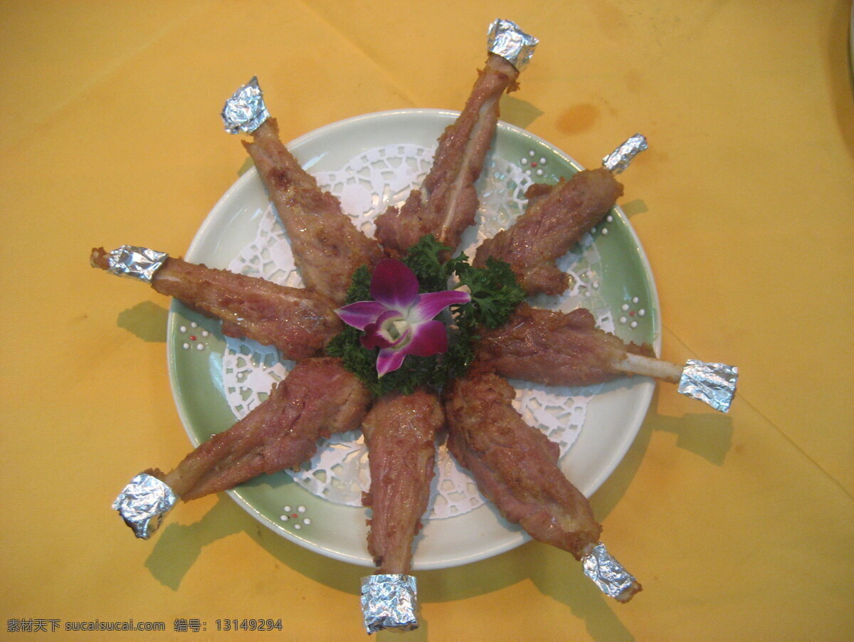 手抓骨 美食 排骨 骨 手 抓 猪骨 菜 滋味 美味 佳肴 餐饮美食 摄影图库