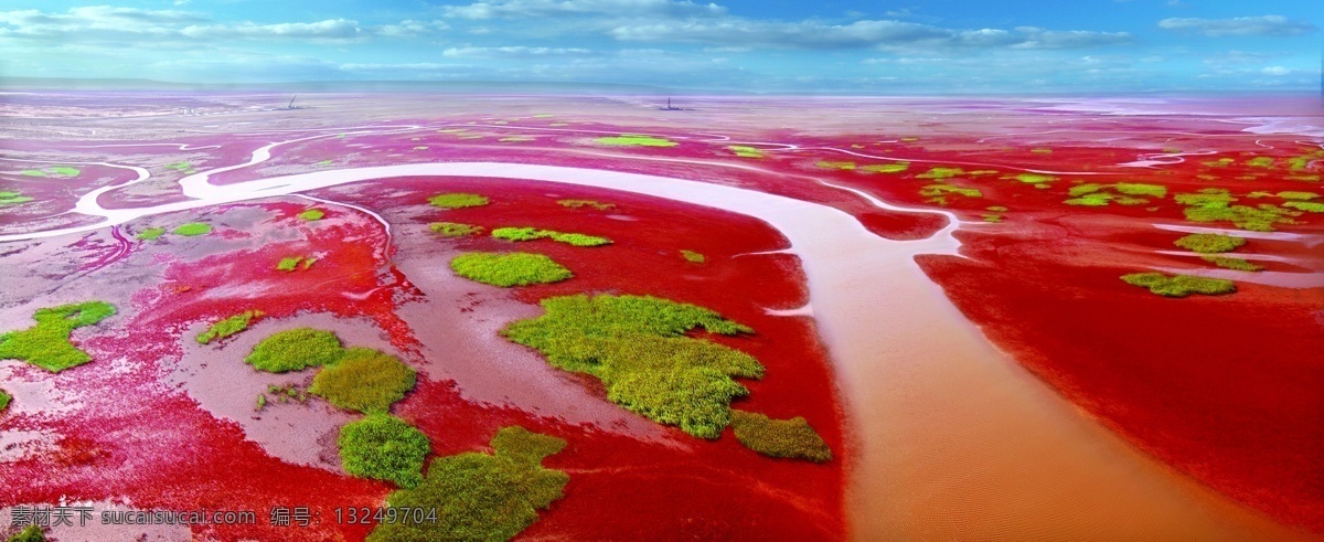 黄河口 黄河入海口 自然风景 大气图片 红色 黄河三角洲 自然景观