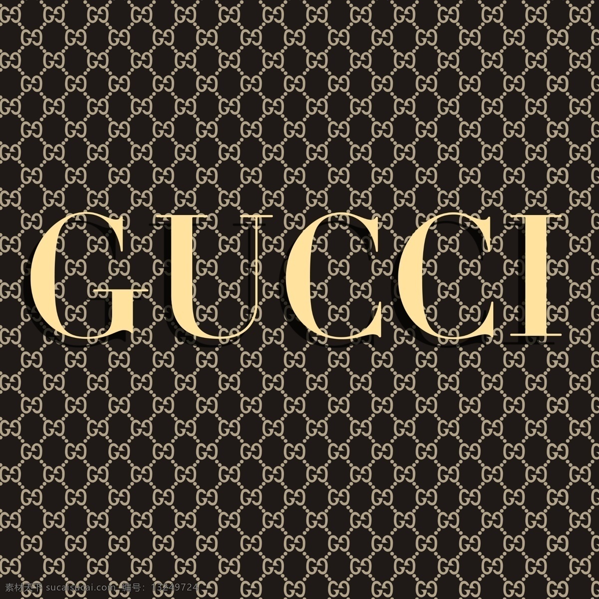 古 驰 gucci 花纹 古琦 古驰 底纹 企业 logo 标志 标识标志图标 标志设计 广告设计模板 源文件