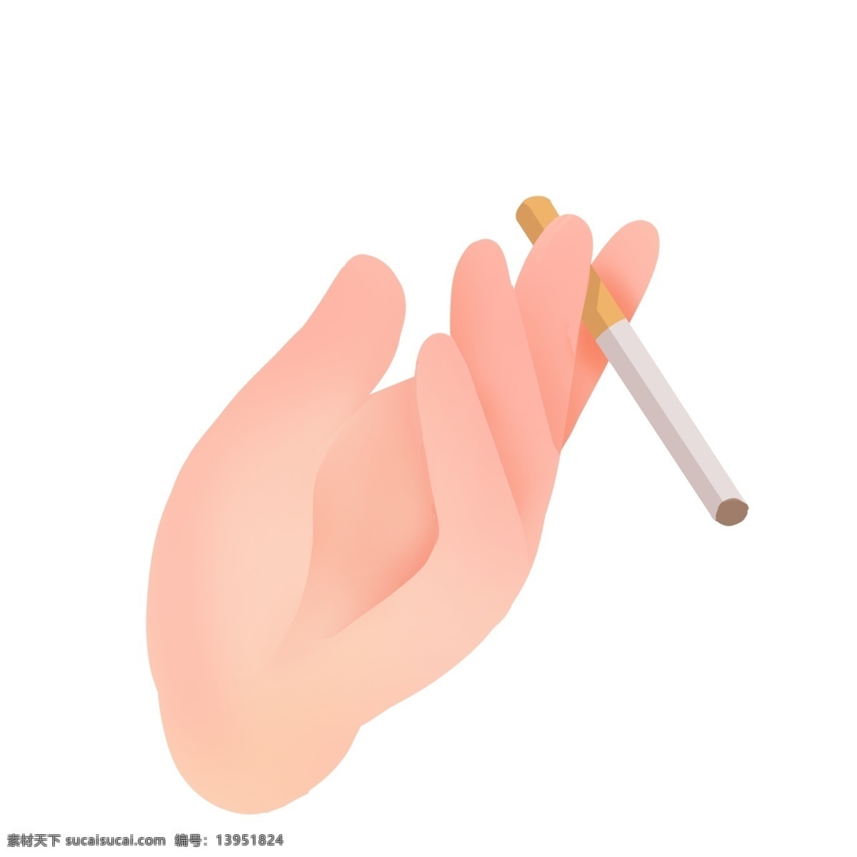 夹着香烟手势 夹着香烟 手势 烟