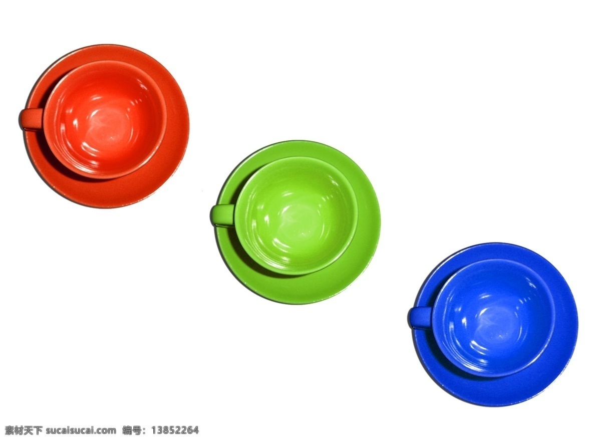 彩色 杯子 模板下载 彩色杯子 盘子 碗 分层 源文件 白色