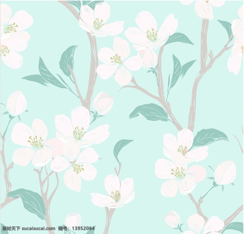 集成吊顶 壁纸 田园花 四周无缝 山水画 卡通 欧花 底纹边框 花边花纹
