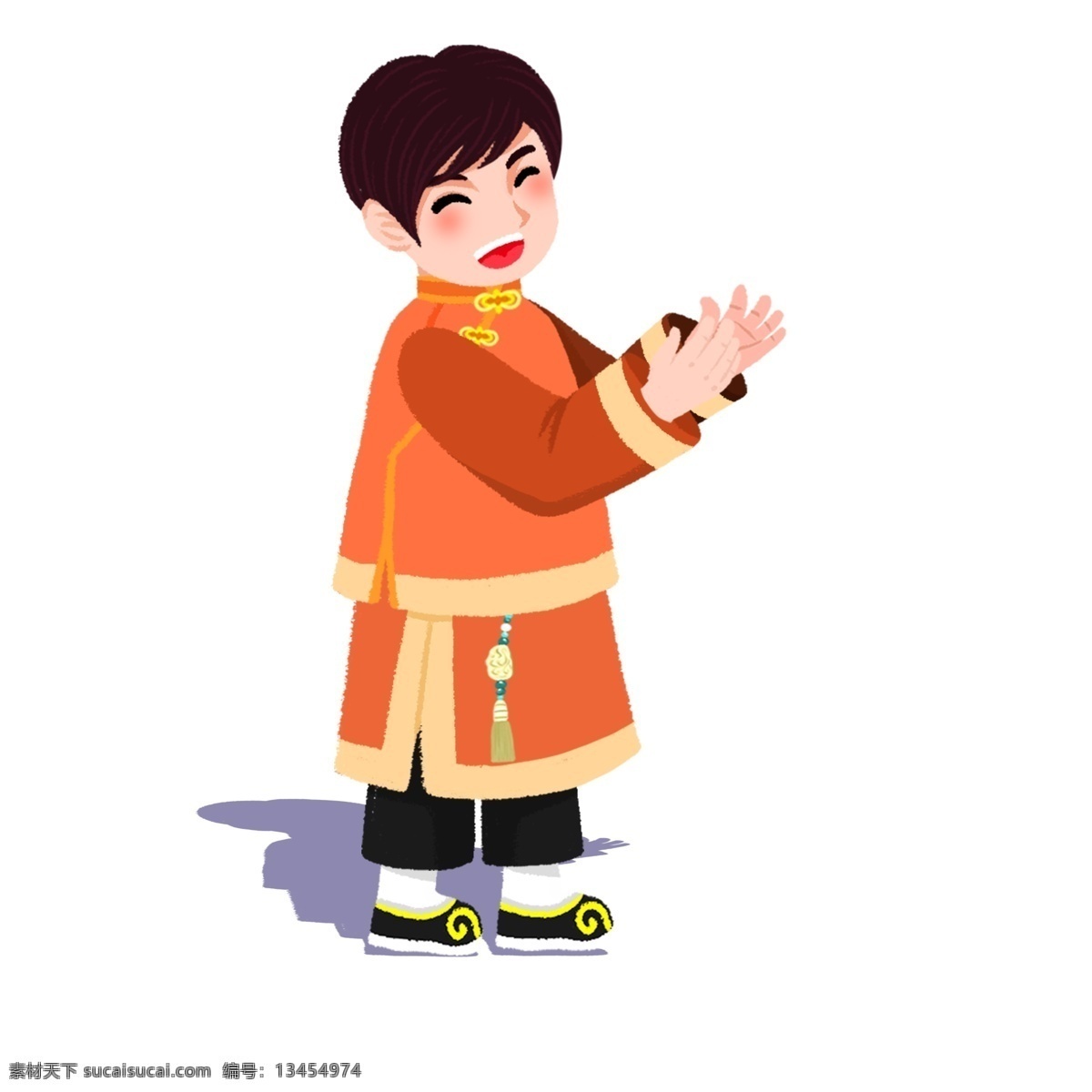 冬季 时尚 男孩 元素 冬天 人物 简约 设计元素 手绘 手绘图案 手绘元素 psd元素