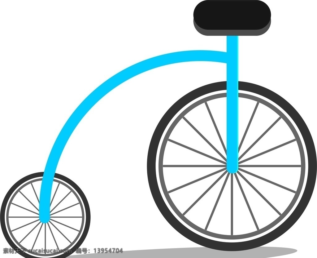 卡通 自行车图片 自行车 漫画 可爱自行车 贴图 底图