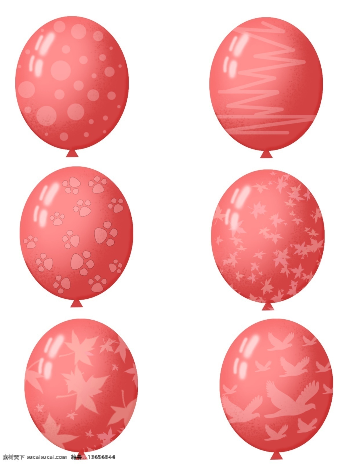 节日 漂浮 气球 商用 纹理 红色 欢快 装饰气球