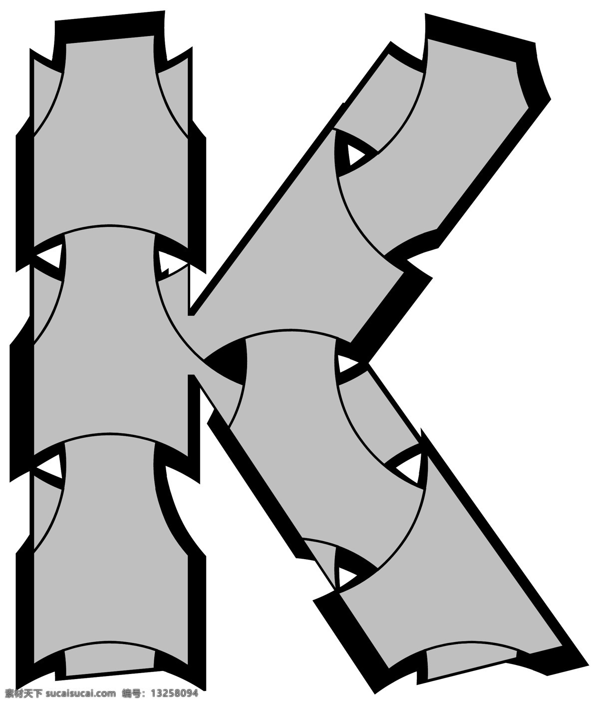 矢量 字母 k 其他矢量 矢量素材 矢量图库 矢量字母 文化艺术 矢量字母k 艺术字