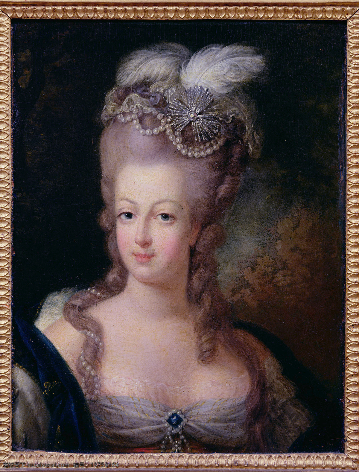 玛丽 安托 瓦 内特 皇后 绝代艳后 法国王后 文化艺术 绘画书法 设计图库