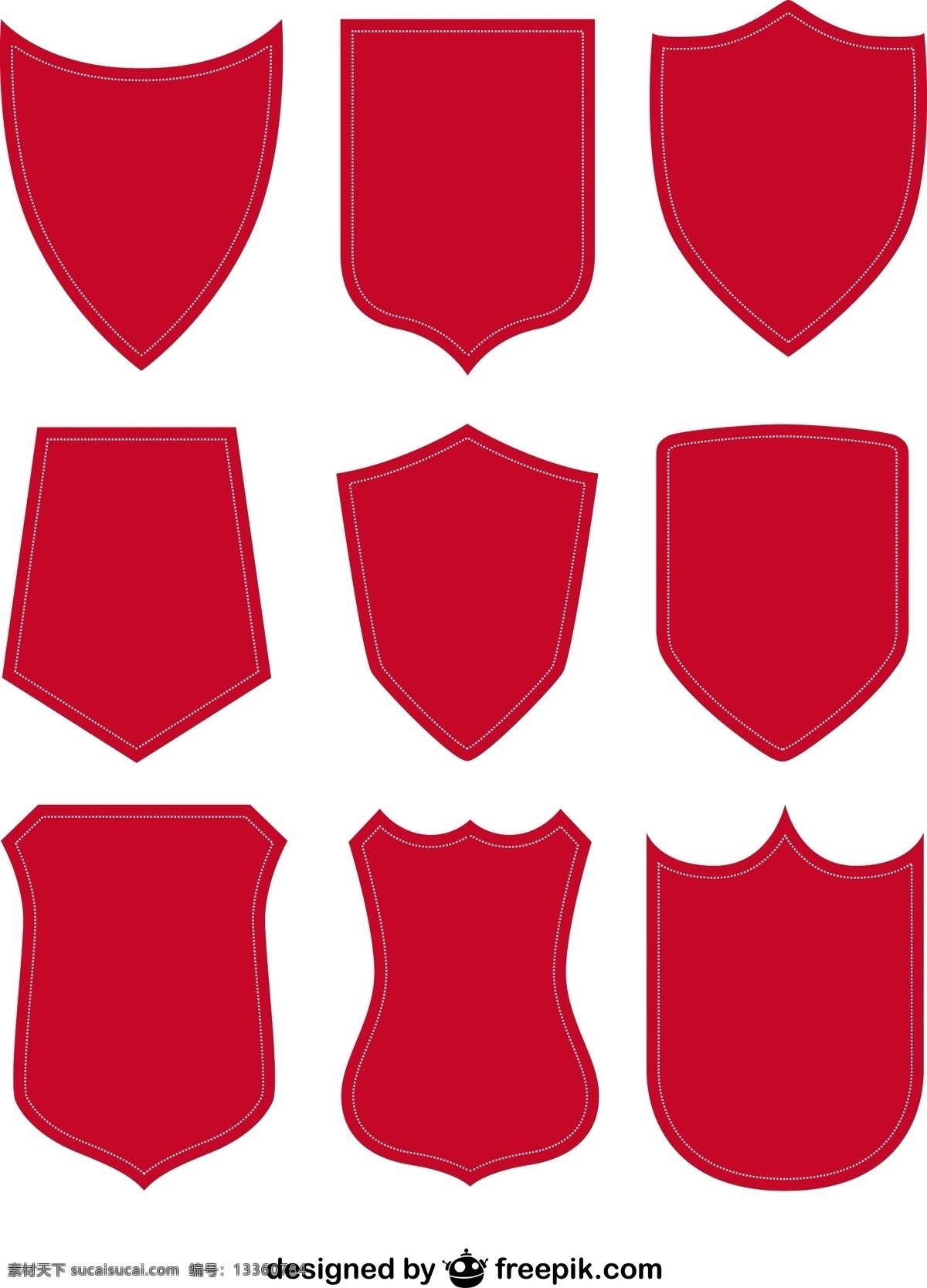 红盾的形状 复古 徽章 盾牌 形状 图形 图形设计 元素 旧 复古徽章 设计元素 符号 历史 年份 白色