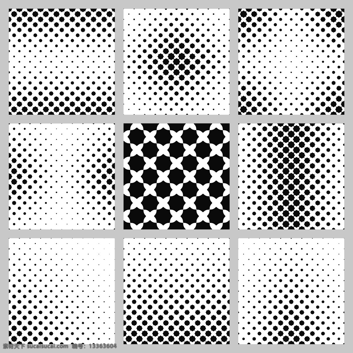 黑色 白色 八角形 图案 背景 设置 小册子 抽象背景 海报 抽象 封面 边框 几何 黑色背景 多边形 墙纸 几何图案 网络 白色背景 图形 几何背景 装饰