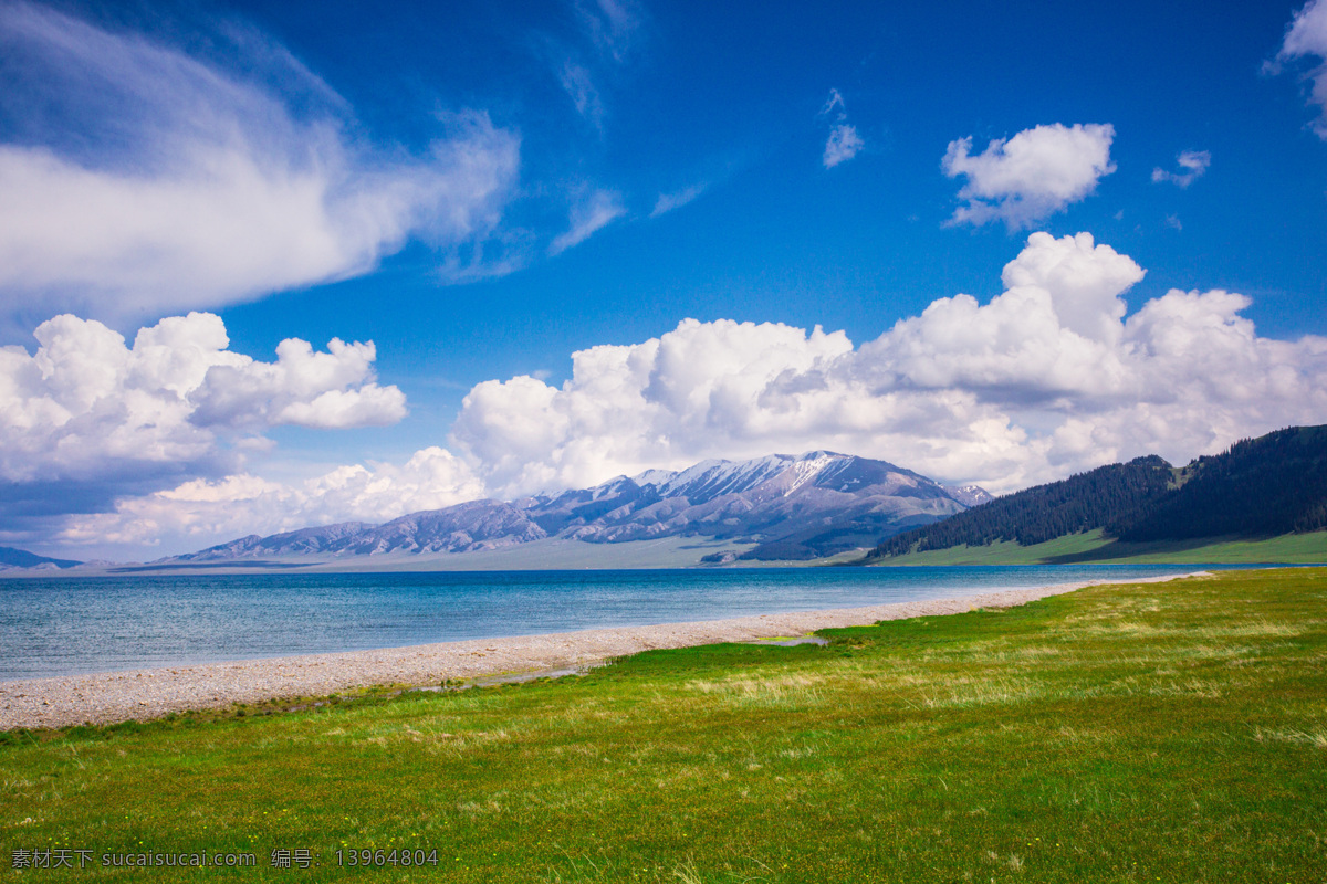 新疆 赛里木湖 风景