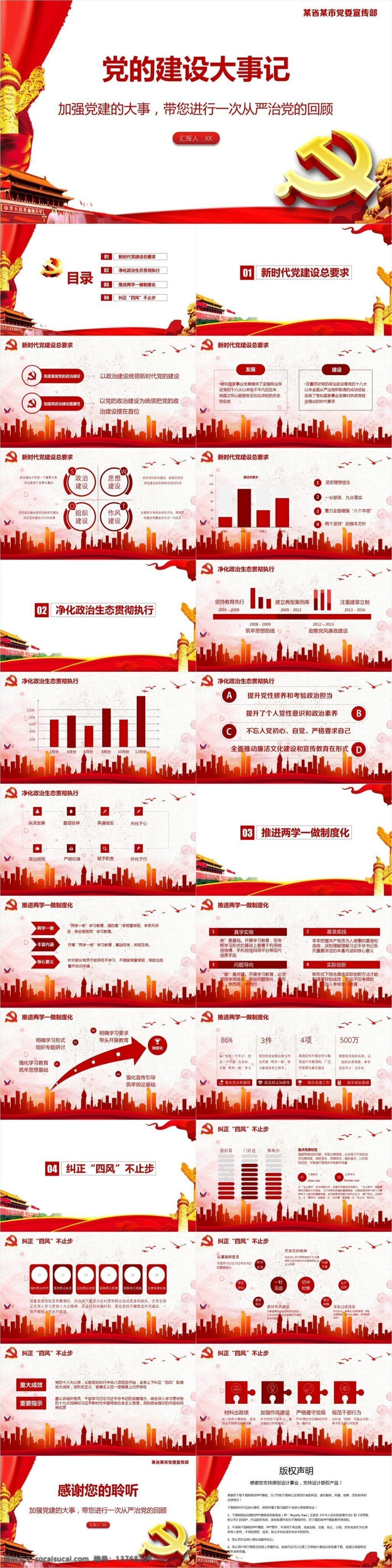 公安 机关 教育 党建 培训 党政 学习 模版 党章 建设 会议 范本ppt 十 九大 党课 中国共产党