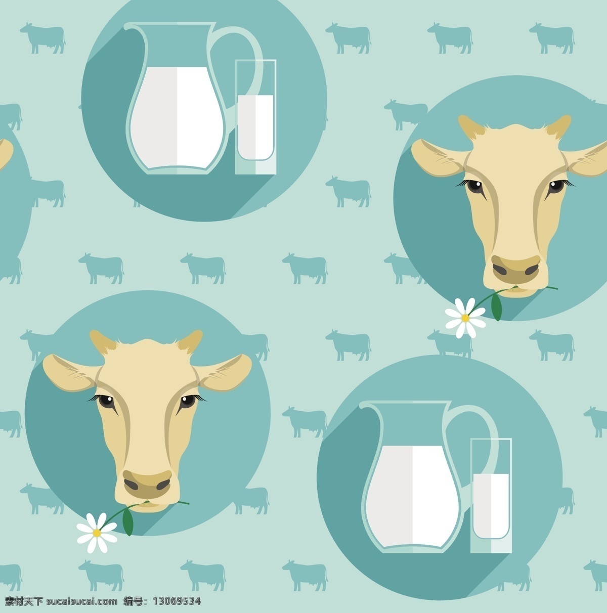 牛头 图案 牛奶 壶 背景 模式 自然 动物 农场动物 牛 头 自然背景 图案背景 垂直 水壶 牲畜 哺乳动物 青色 天蓝色