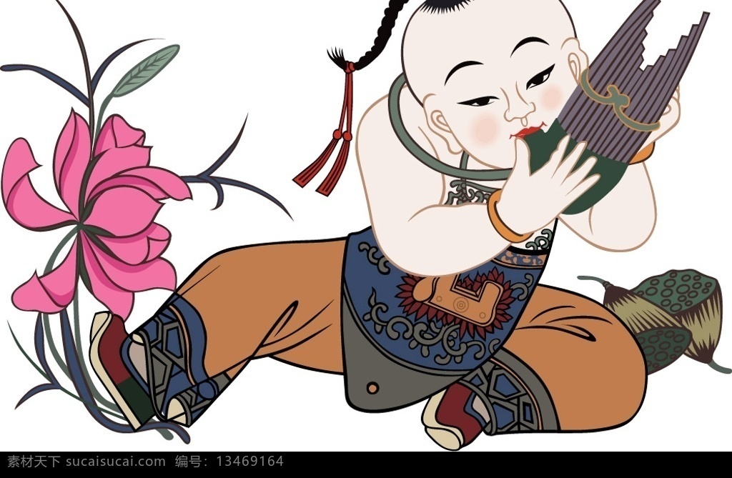 年画 其他矢量 矢量素材 矢量图库