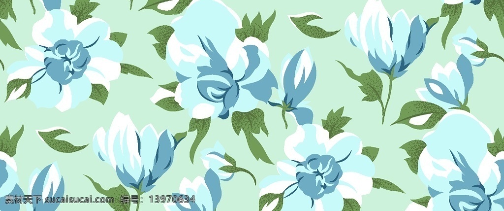 小花 数码 印花 小 碎 花