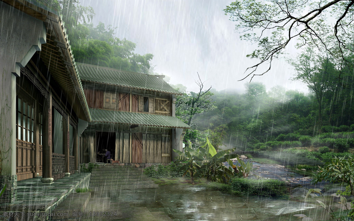 清明 时节 雨 纷纷 清明时节 细雨纷纷 高清唯美风景 风景 生活 旅游餐饮