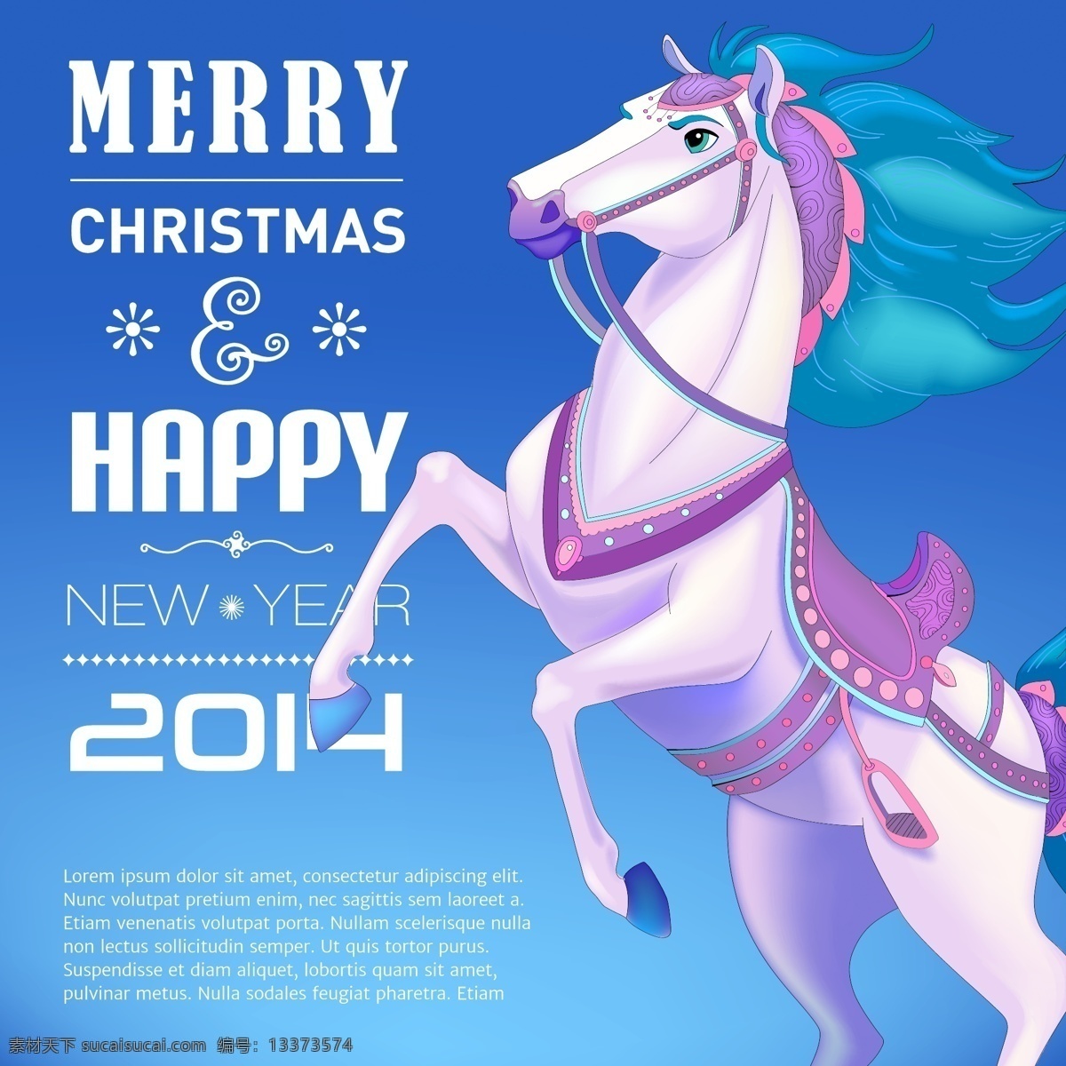 马年 模板下载 2014 2014年 节日庆祝 骏马 卡通马 马年素材 圣诞节 圣诞快乐 矢量 新年 文化艺术 节日素材 2015羊年