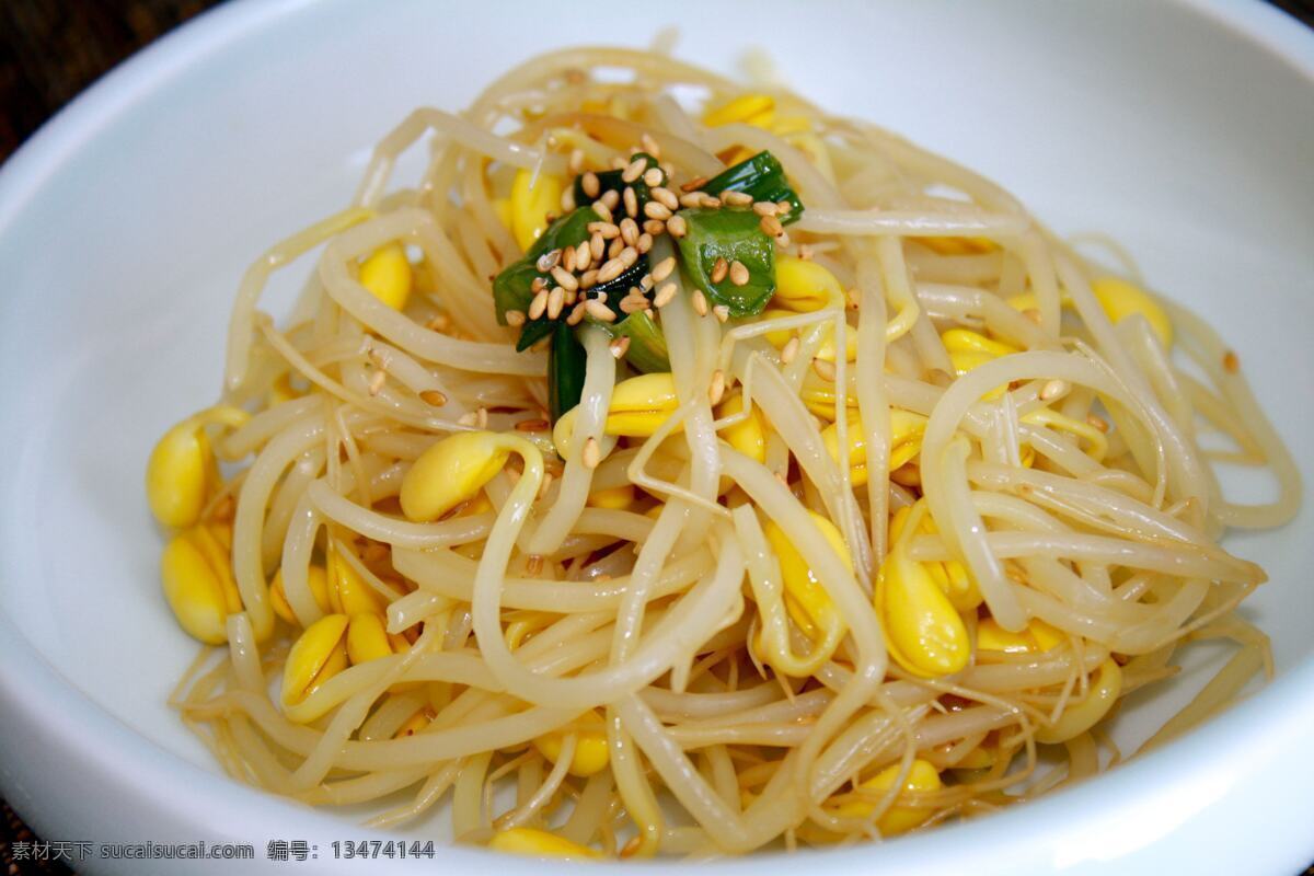 炒豆芽 美食 餐饮 传统 豆芽 传统美食 餐饮美食