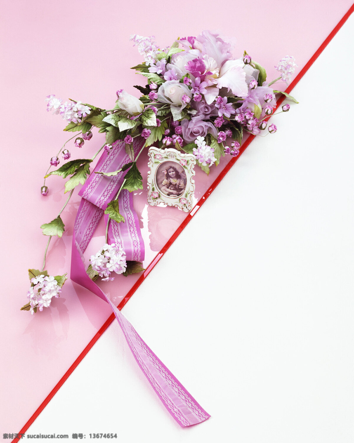 婚庆花 花 生物世界 花草 设计图库 白色