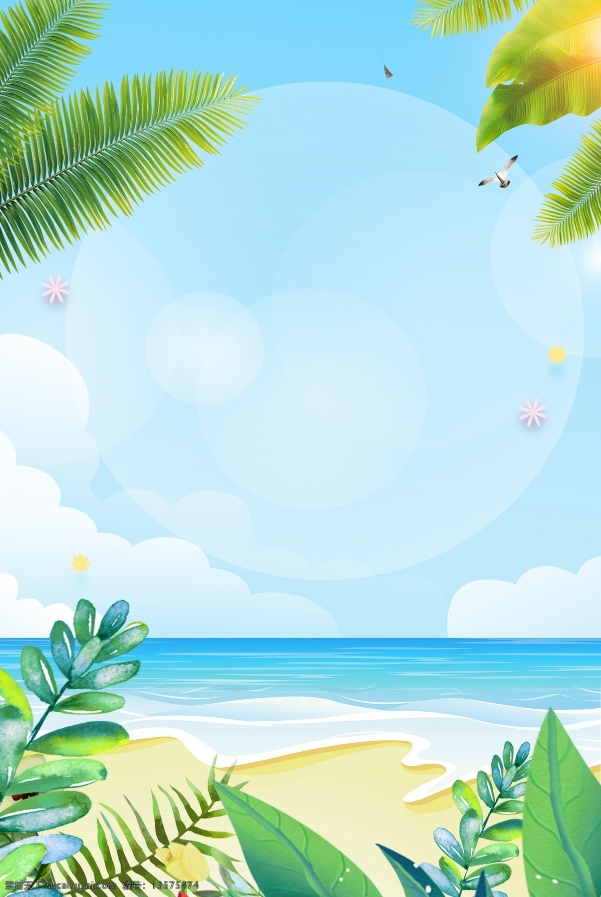 海滩背景 海边风景画 海边风景 背景 墙 海边风景背景 海边 海鸥 阳光 游艇 海滩 椰树 海景 3d 立体 电视背景墙 背景墙 大型壁画 壁画