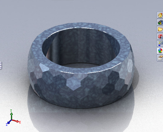 六 网纹 指环 3d模型素材 其他3d模型