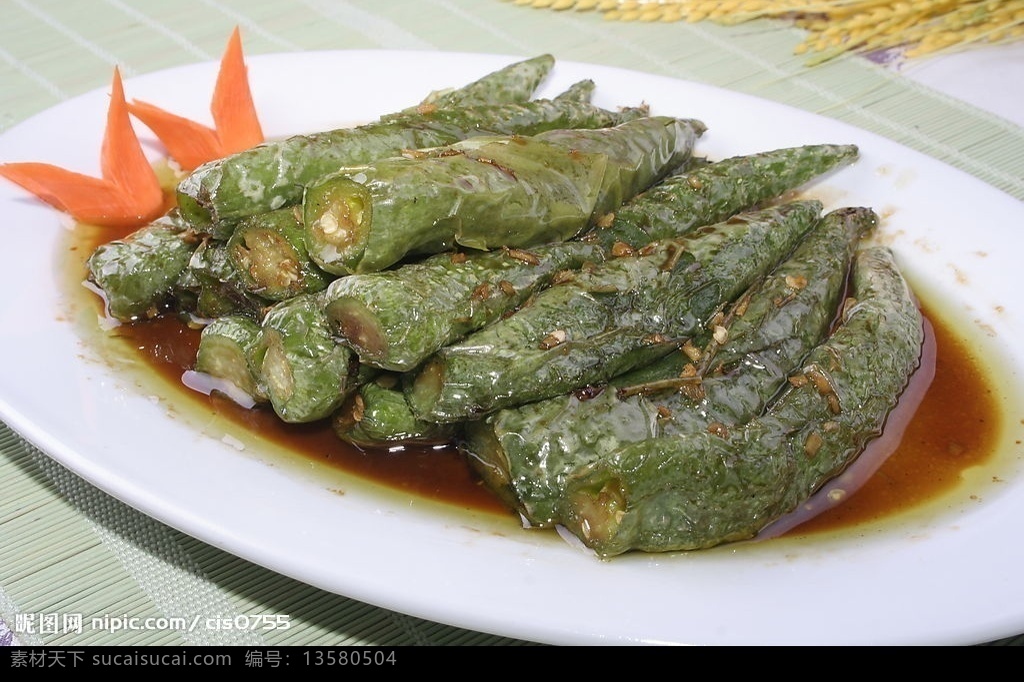虎皮尖椒 湘菜系列 虎皮 尖椒 餐饮美食 传统美食 摄影图库