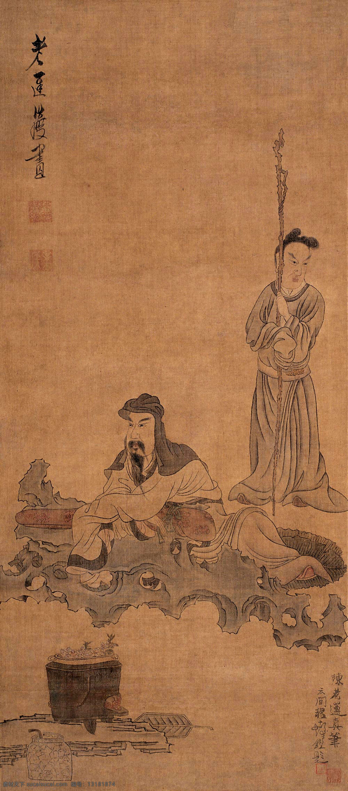 煮酒图素材图片下载-素材编号13181874-素材天下图库