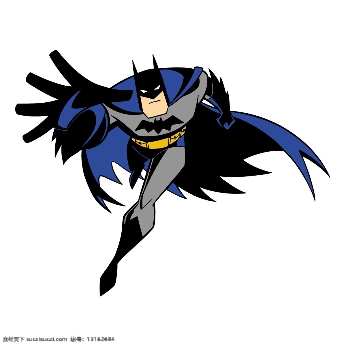 蝙蝠侠 卡通 矢量 其他矢量 矢量素材 矢量图库