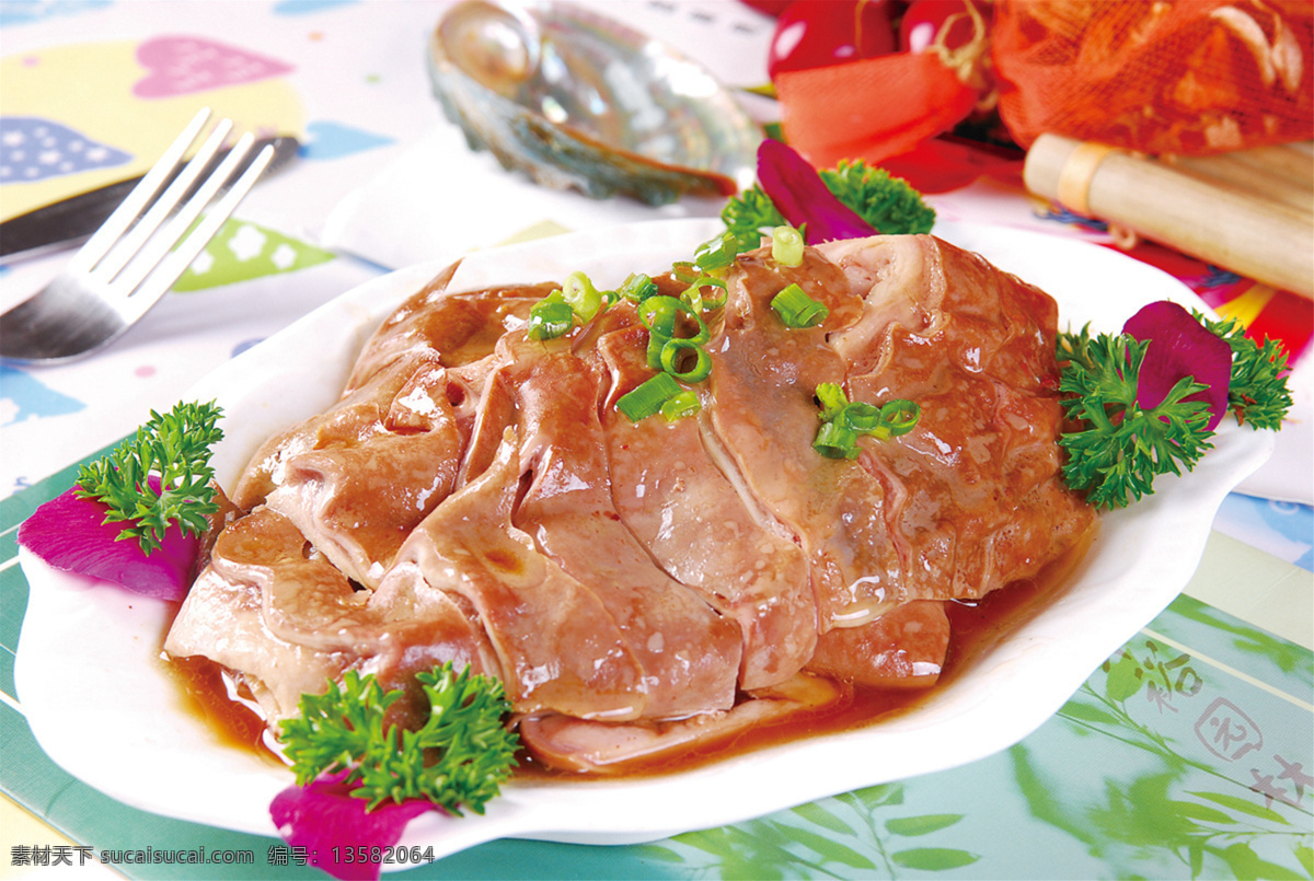 卤水猪肚 美食 传统美食 餐饮美食 高清菜谱用图