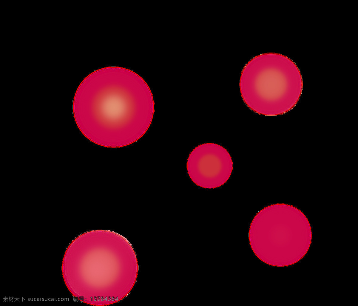 粉红色 圆点 卡通 透明 波点 点缀 海报设计装饰 抠图专用 设计素材 淘宝素材 透明素材 装饰 装饰图案